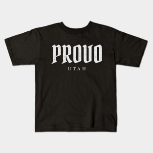 Provo, Utah Kids T-Shirt